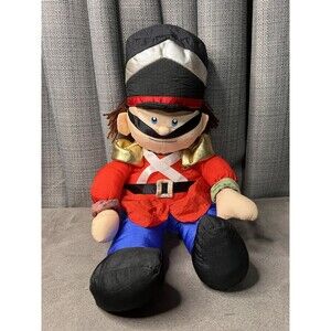 VTG Francesca Family The Bon Marche Nutcracker Toy Soldier Plush Nylon Parachute